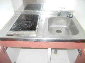 Kitchen. It is a photograph of the same type of room.