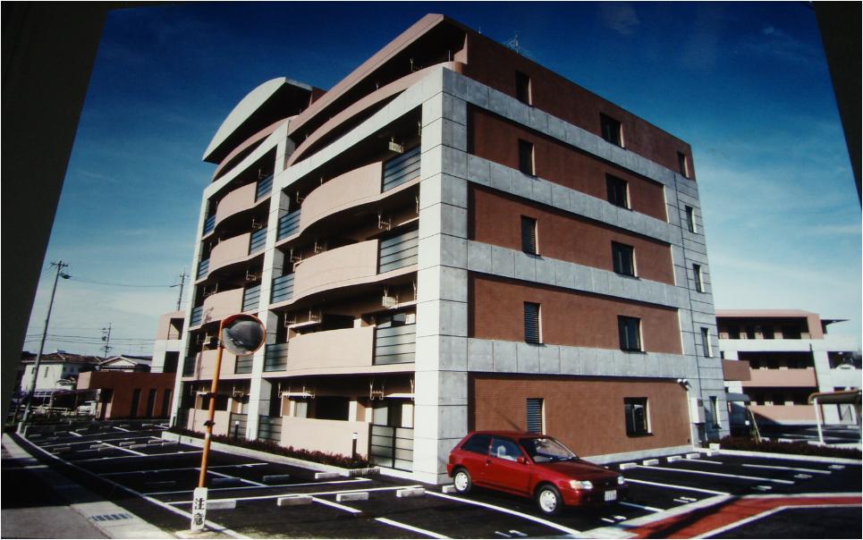 Building appearance. Exterior design of elegant atmosphere