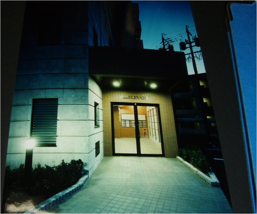 Entrance. Stylish light-up entrance