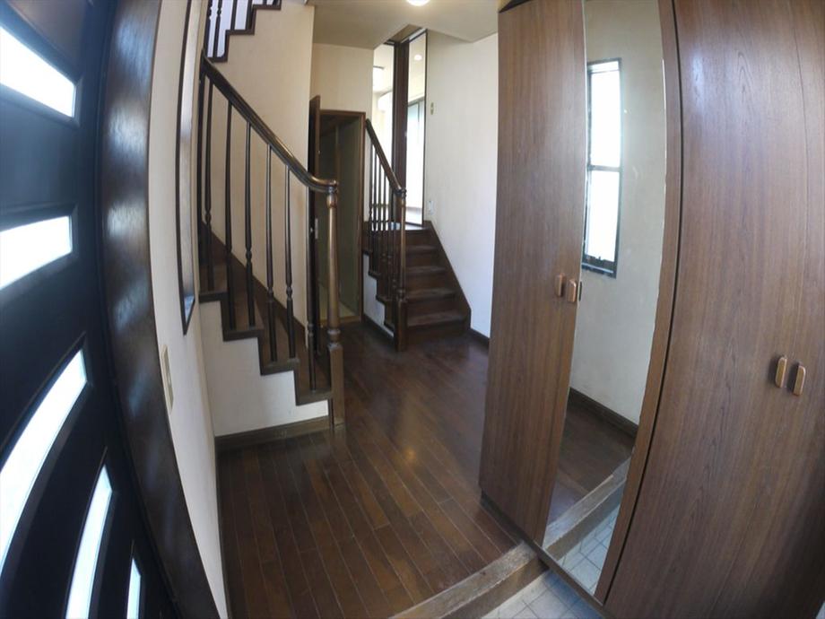 Entrance. Modern entrance with atmosphere