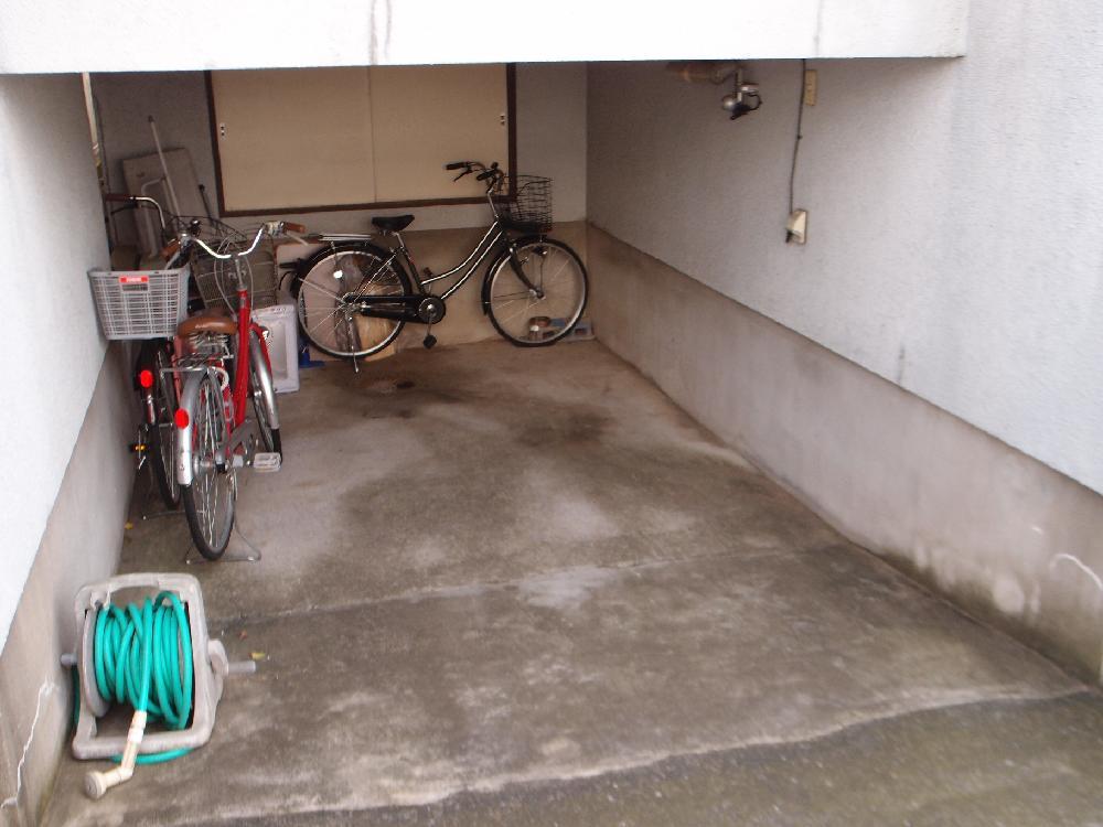 Parking lot. Garage space