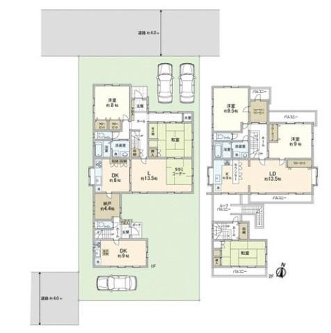 Floor plan. 7SLDK